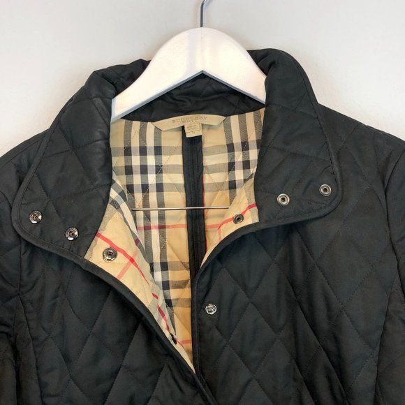 Burberry Brit Diamond Quilted Jacket Size S - Picture 7 of 10